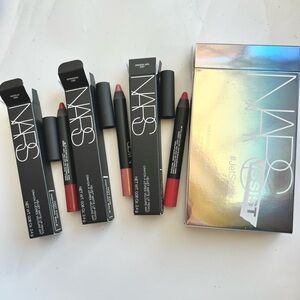 Nars Jetsetter Lip Pencil Trio 3 Full-size Dragon Girl Cruella Intriguing NIB